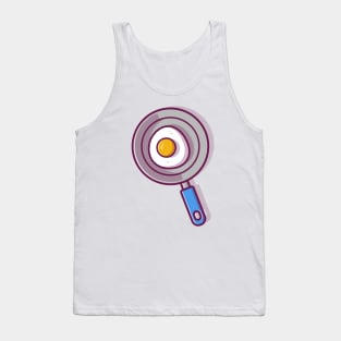 Frying Pan And Egg Fried Tank Top